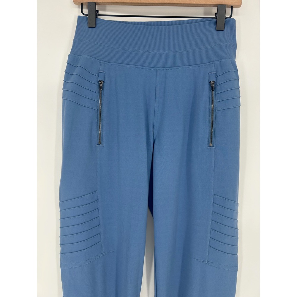 Athleta Venice Moto Jogger Pants Cottage Blue Size Small- Athleisure Activewear - Picture 8 of 13